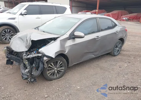 2016 Toyota Corolla Le Plus из США, поврежденный, VIN 5YFBURHE3GP409062